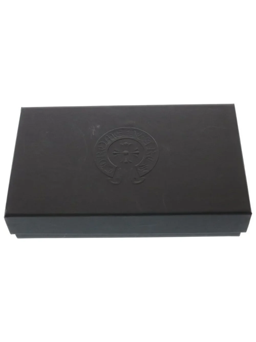 Chrome Hearts Wave Leather Wallet Black